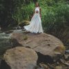 Off White Harmonia Dress Organic Boho Wedding Beach